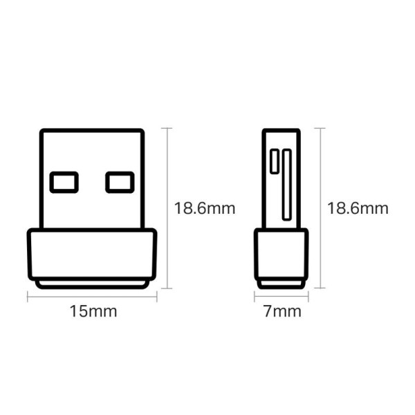 Купить Бездротовий адаптер TP-Link Archer T600U Nano