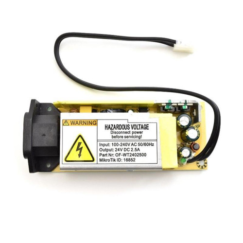 Купить Блок живлення Mikrotik 24V2APOW (24V, 2.5A)