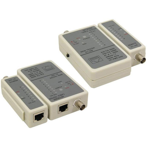 Купить Тестер кабельний Cablexpert NCT-1 для RJ45, RG58 кабелів