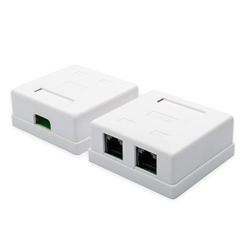 Купити Розетка Atcom (15254) зовнішня UTP 5e 2-порти RJ45