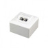 Купить Розетка Cablexpert (MWS-2S6-01) 2хRJ-45, Cat6, зовнішня, біла