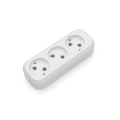 Купити Розетковий блок Electrum 3 гнізда C-SM-1776
