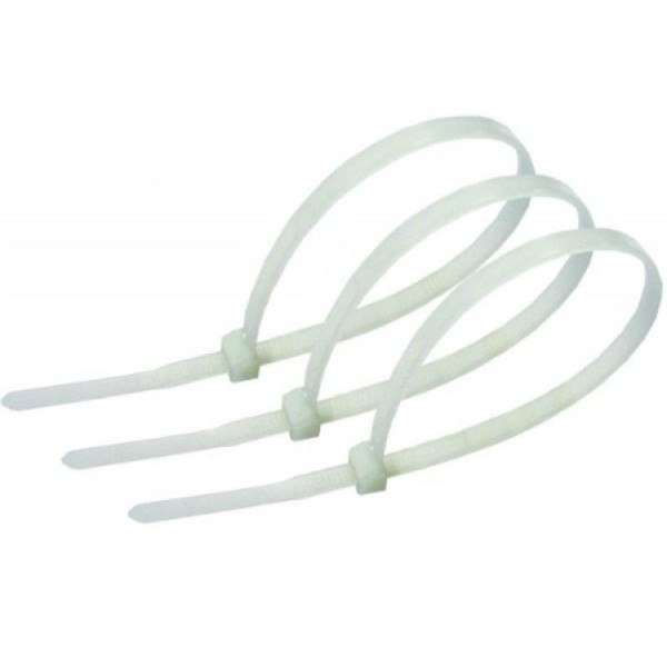 Купити Стяжки Atcom 4,8*400 мм, 100 шт, білі (48400)