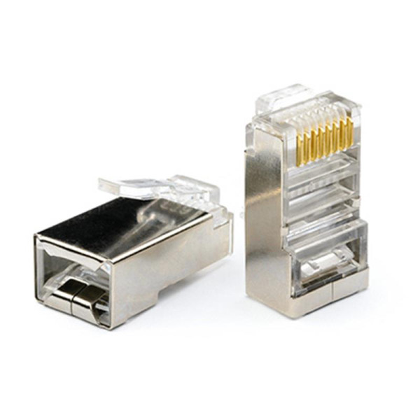 Купити Конектор RJ45 Atcom (10698) екран 100 шт/уп