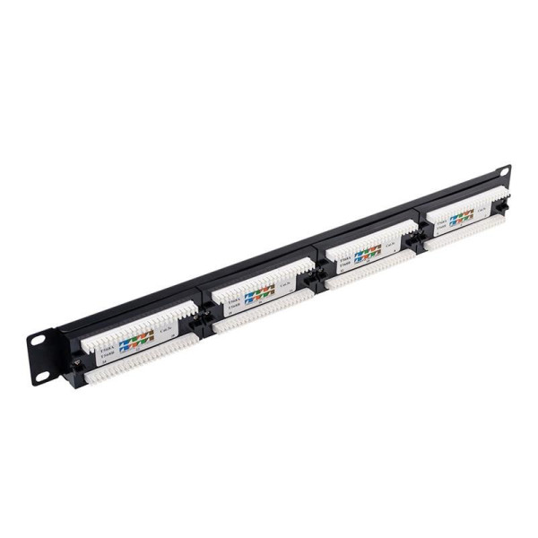 Купити Патч-панель Atcom P5124 19" 24хRJ-45 UTP 1U cat.5е