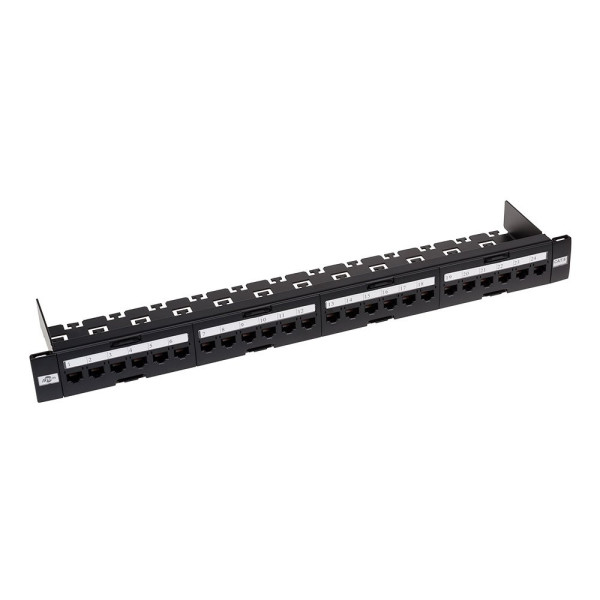 Купити Патч-панель ATcom P6148 19" 24хRJ-45 UTP 1U cat.6, в зборі