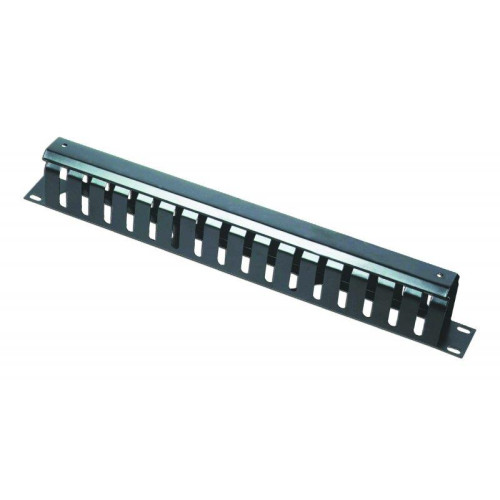 Купить Організатор кабелю Cablexpert 1U 19" (19C-CM2) з металевою кришкою