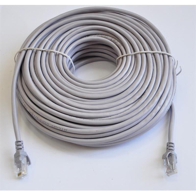 Купить Патч-корд литий, UTP, RJ45, Cat.5e, 30m, сірий (4964)