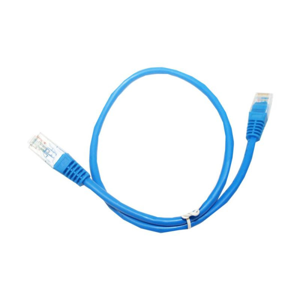 Купить Патч-корд литий, UTP, RJ45, Cat.5e, 0,5m, синій