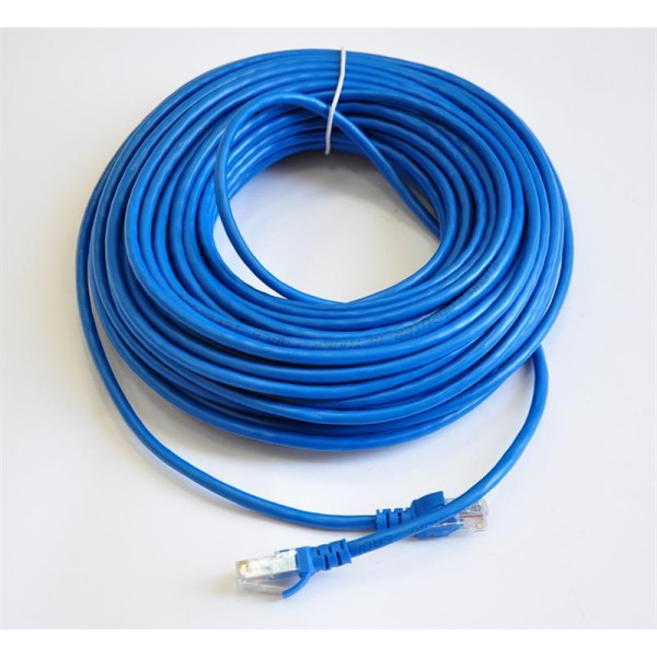 Купити Патч-корд литий, UTP, RJ45, Cat.5e, 25m, синій