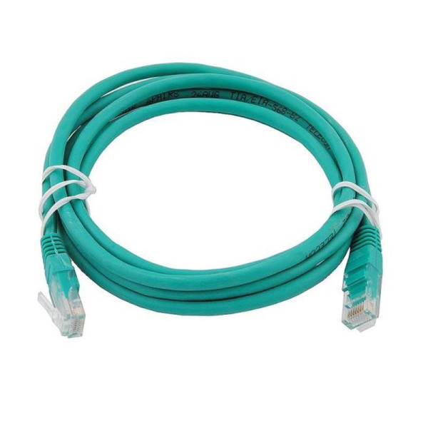 Купити Патч-корд UTP Atcom RJ45, Cat.6, мідь, 2 м, зелений