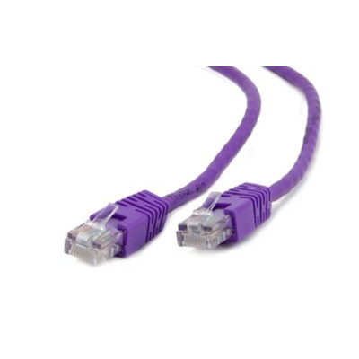 Купить Патч-корд UTP Cablexpert (PP12-0.5M/V) літий, 50u "штекер із засувкою, 0.5 м, фіолетовий